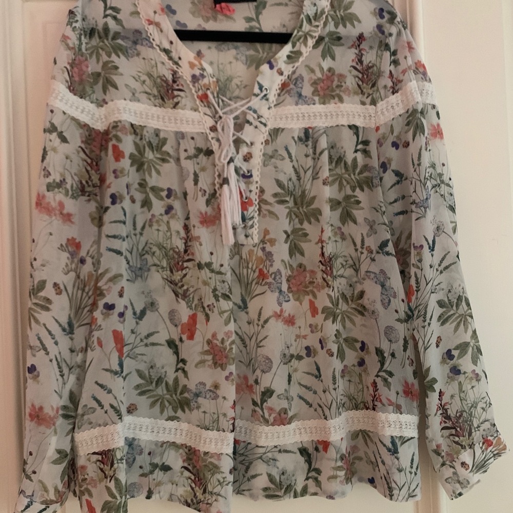 The Kooples Floral Blouse